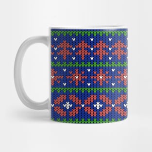 Knitting Pattern Mug